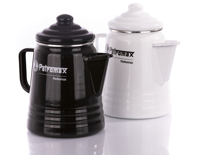 Cafetera percolador blanco/negro Percomax - Petromax