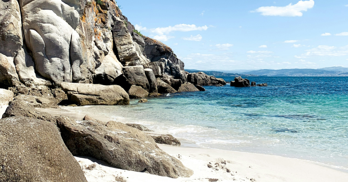 Playa de las Islas Cíes, Galicia.